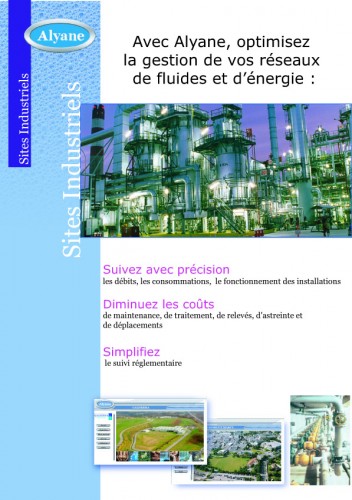 Gestion des réseaux de fluides et d'énergie