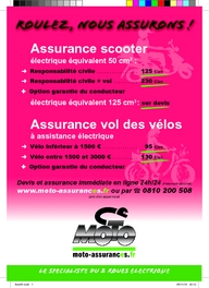 Présentation assurance 2 roues électriques