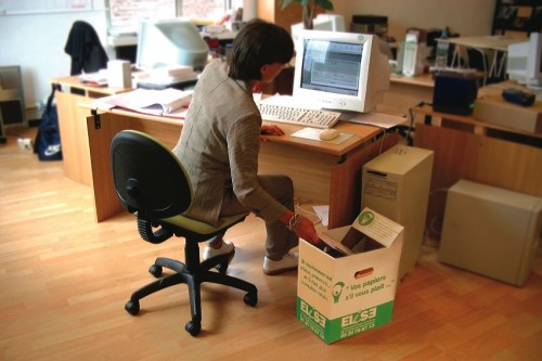 RECYCLAGE PAPIER BUREAU