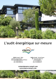 Audit énergétique sur mesure