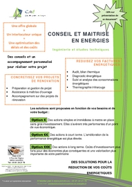 Brochure particuler