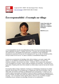 Article Sud-Ouest